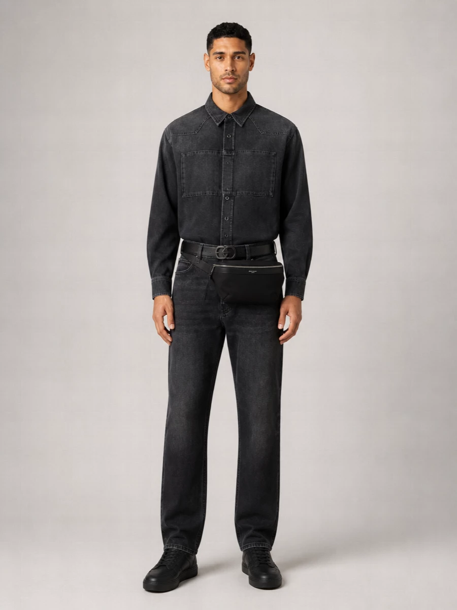 Haikure Denim Straight-Leg Jeans