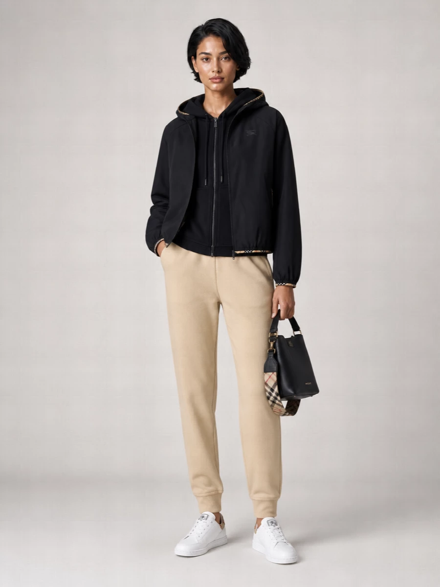 Burberry Hooded Parka Coat