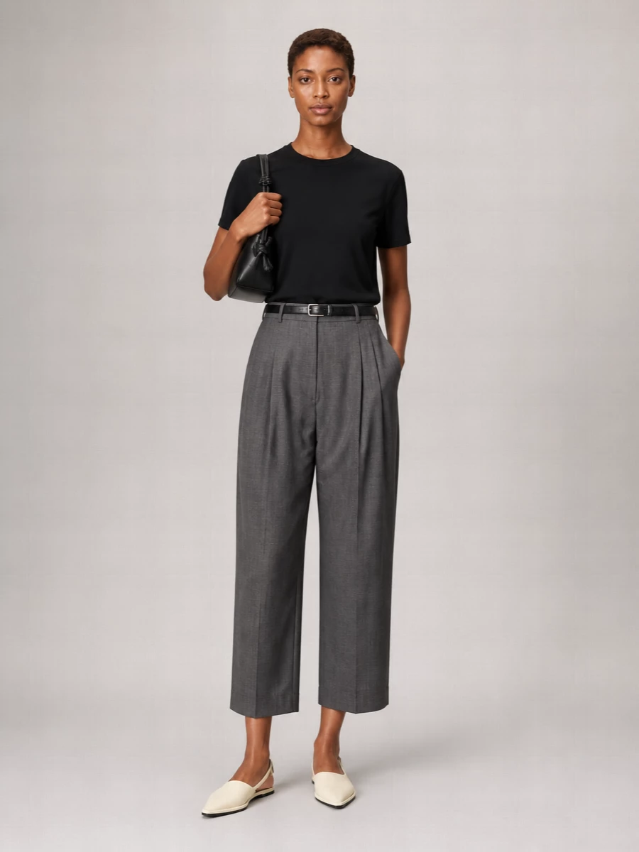 Studio Nicholson Ribbed Lyocell Oversized Short-Sleeve T-Shirt