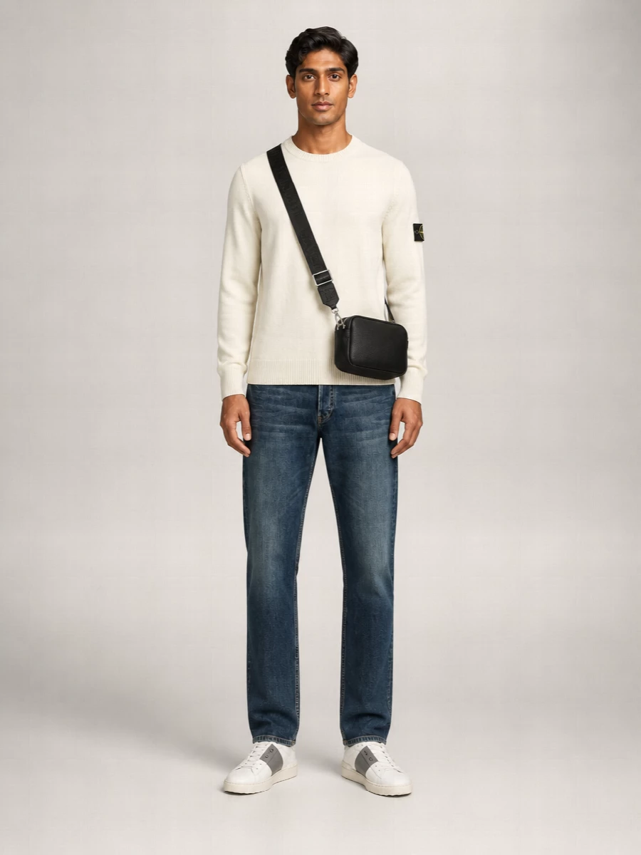 Valentino Garavani Leather Low-Top Sneakers