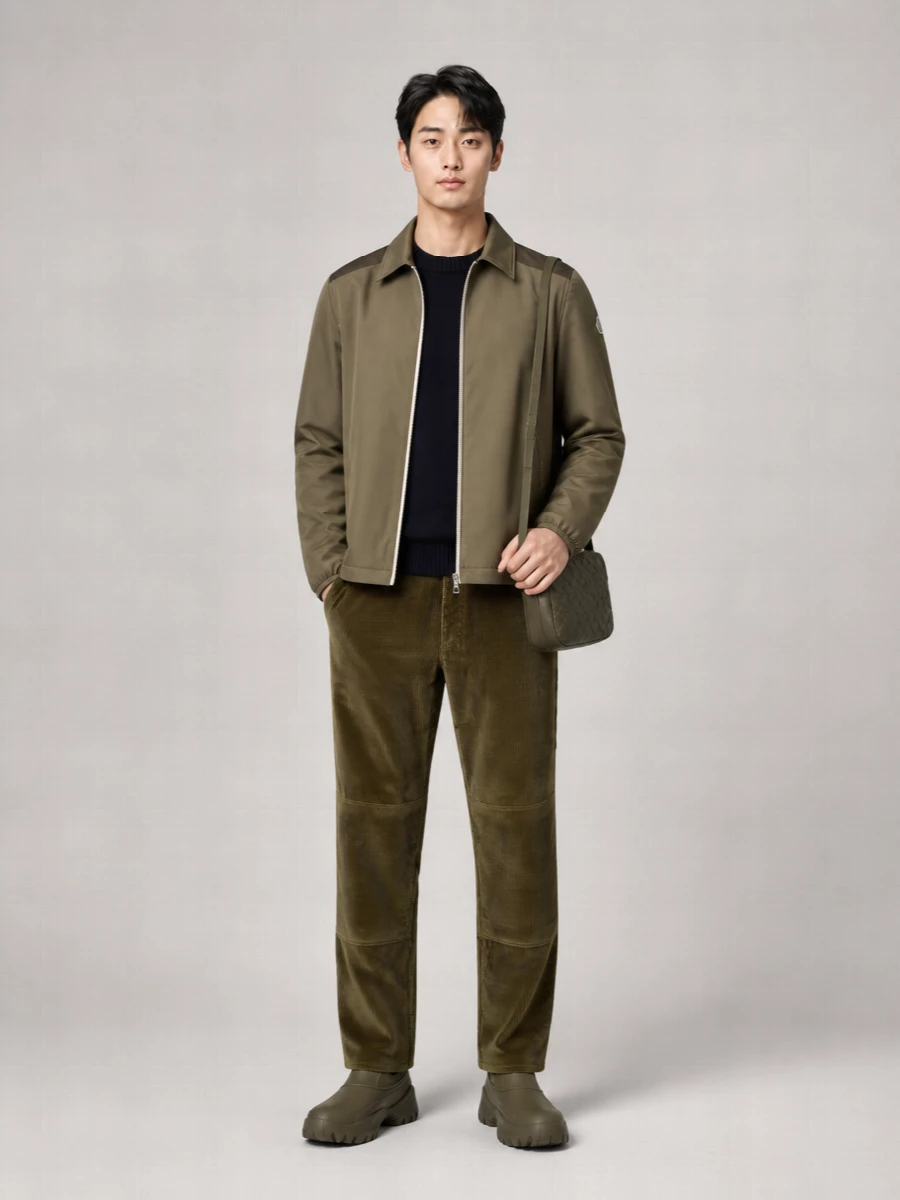 Moncler Quilted Shirt Jacket