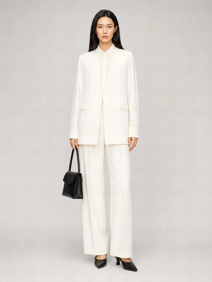 Jil Sander Oversized Tailored Vest