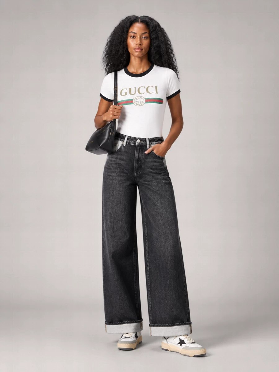 Golden Goose Leather Forty2 Low-Top Sneakers