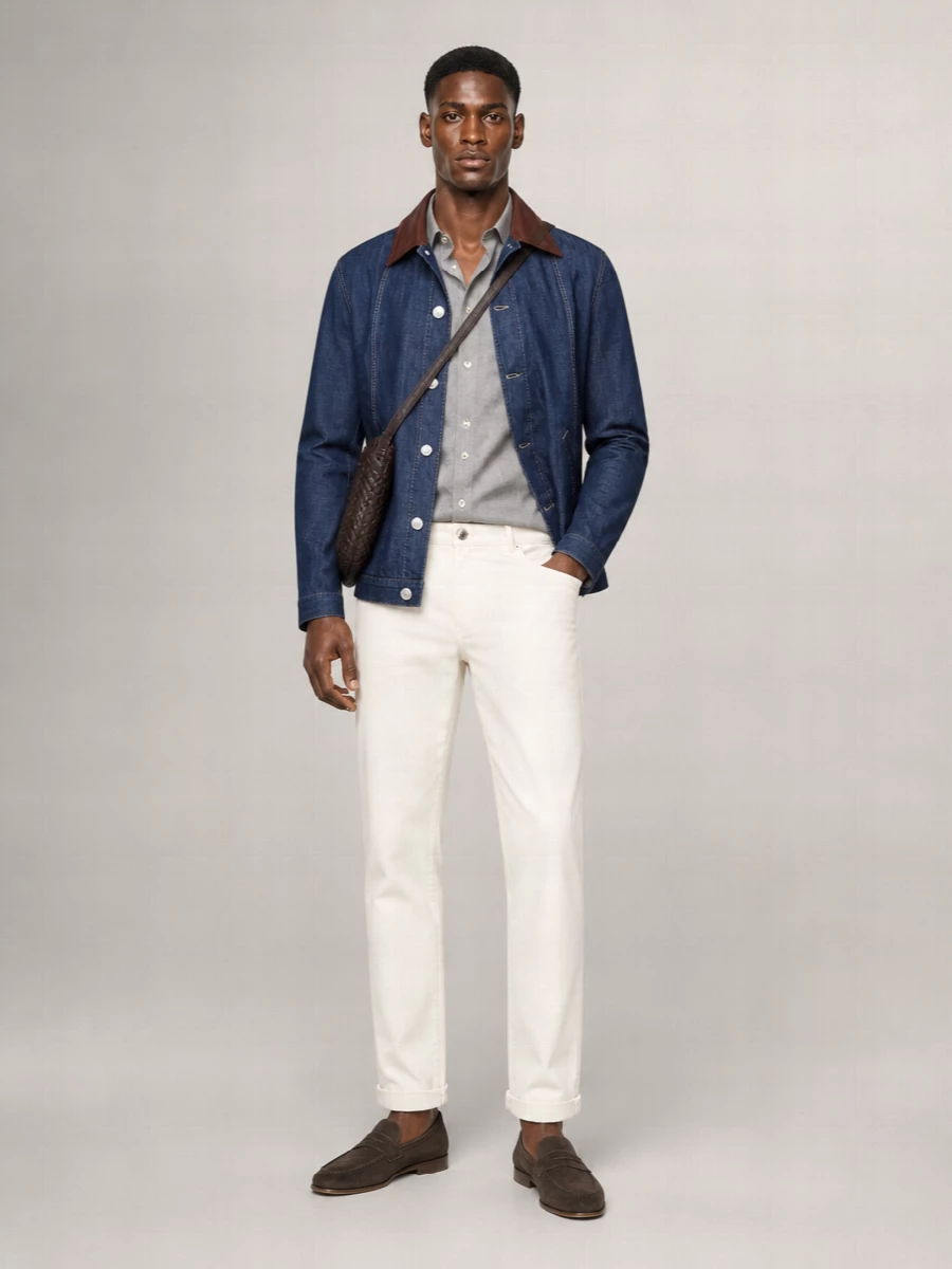 Brunello Cucinelli Leather Penny Loafers