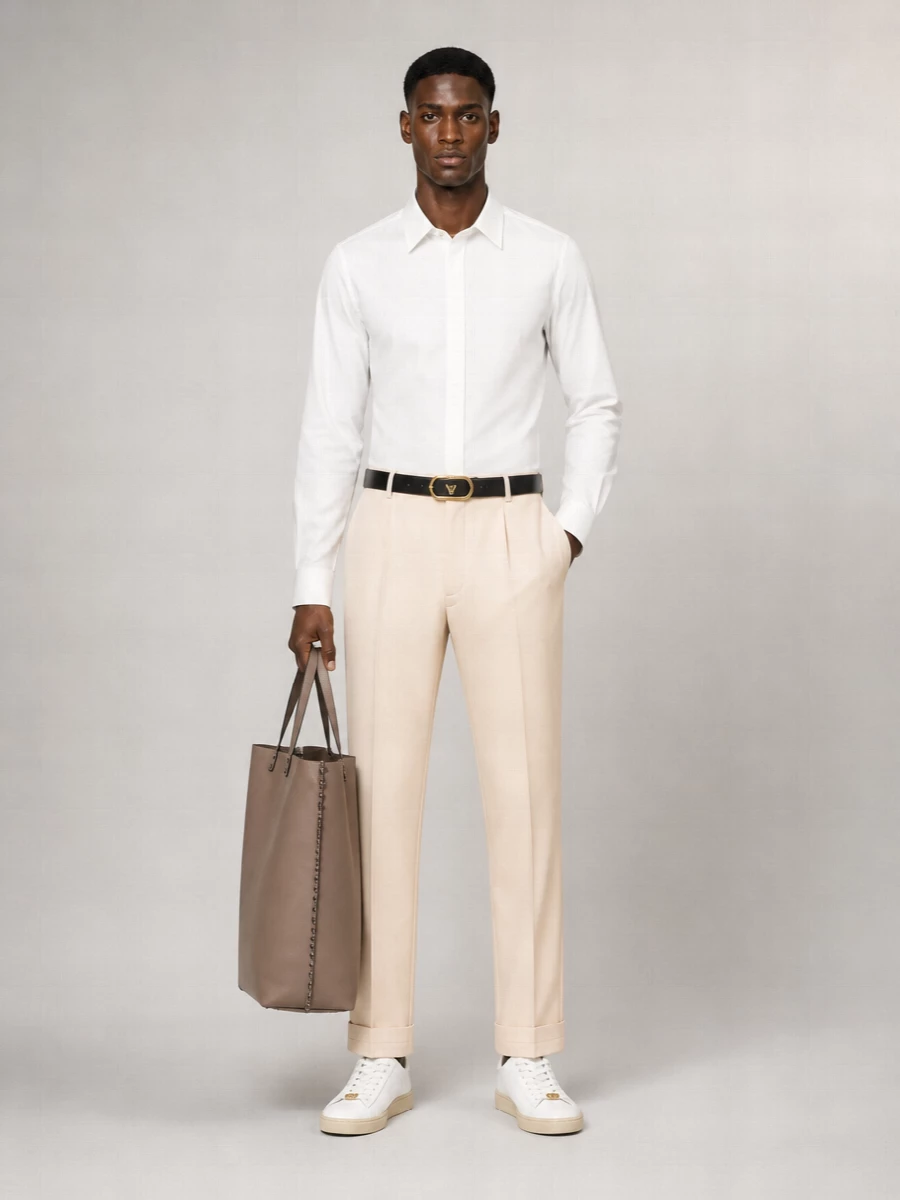 Valentino Garavani Leather Tote Bag