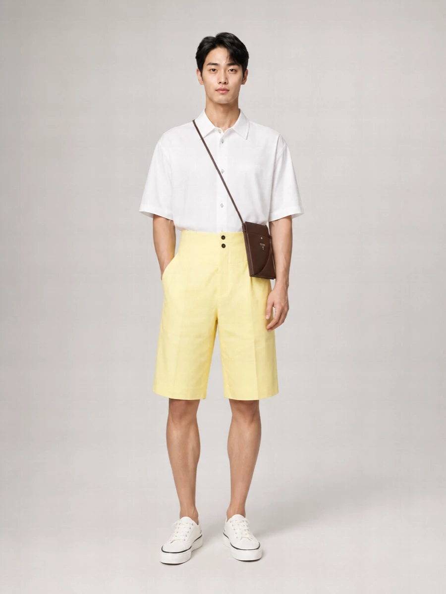 Jacquemus Wool Cropped Tailored Trousers