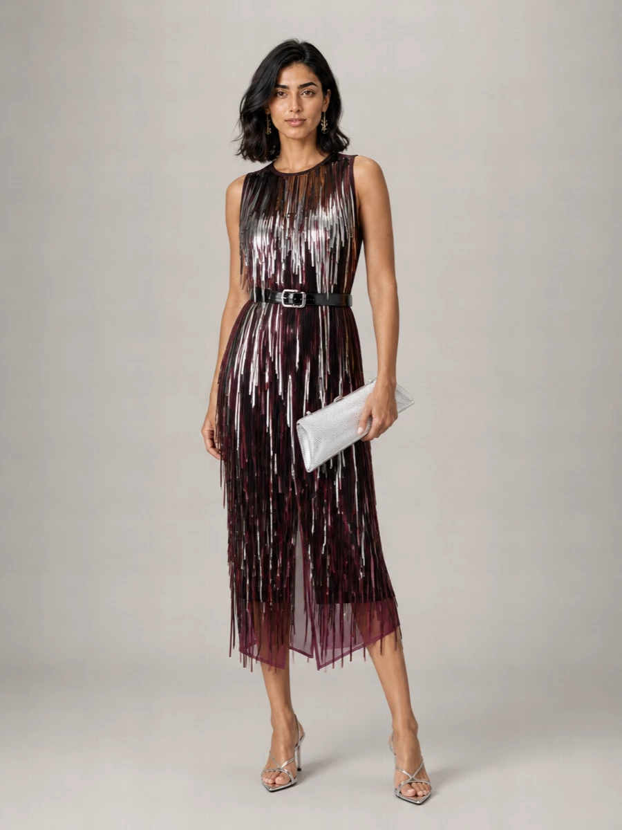 The Attico midi dress