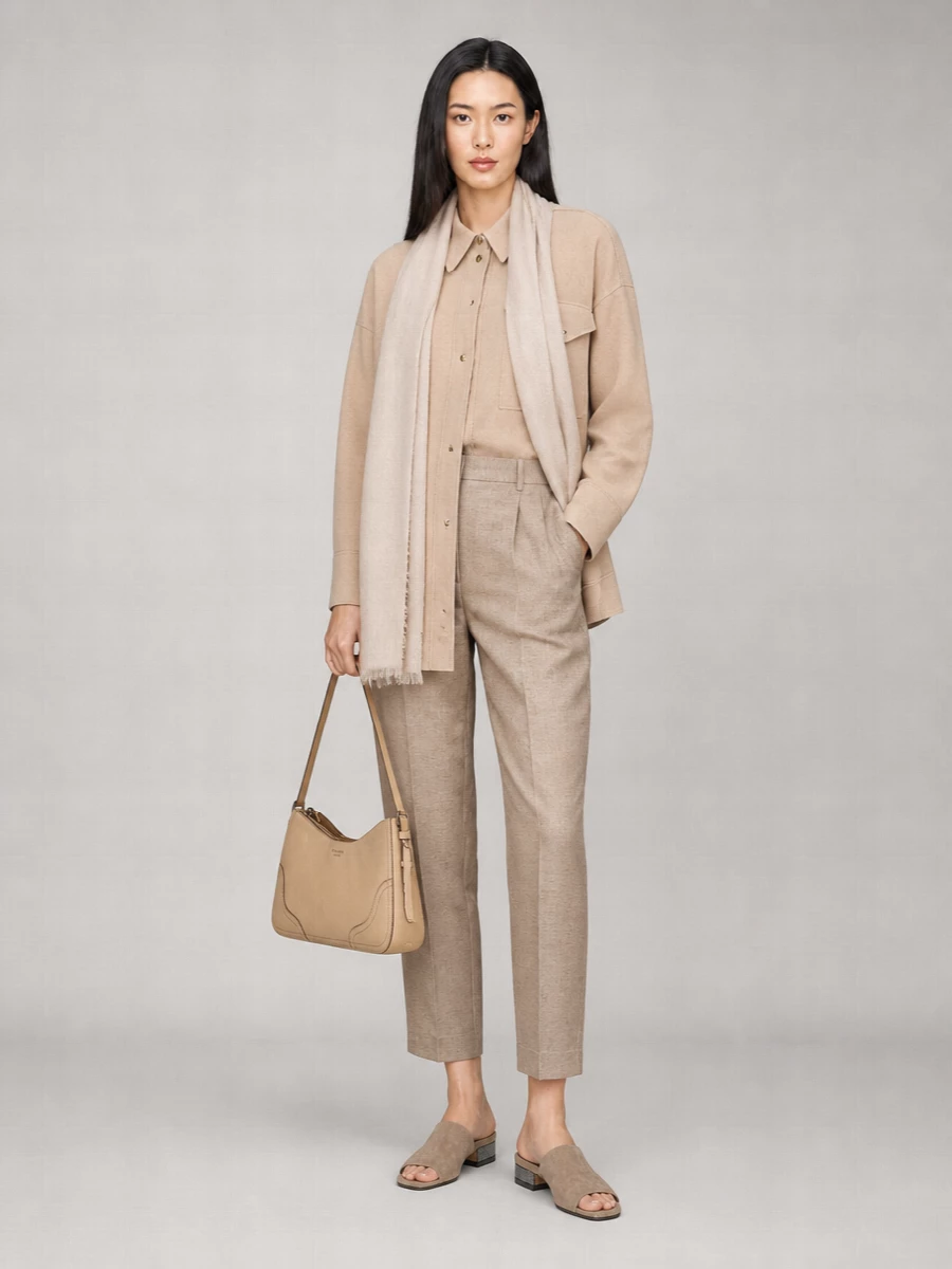 Fabiana Filippi Silk Cashmere Knit Shirt