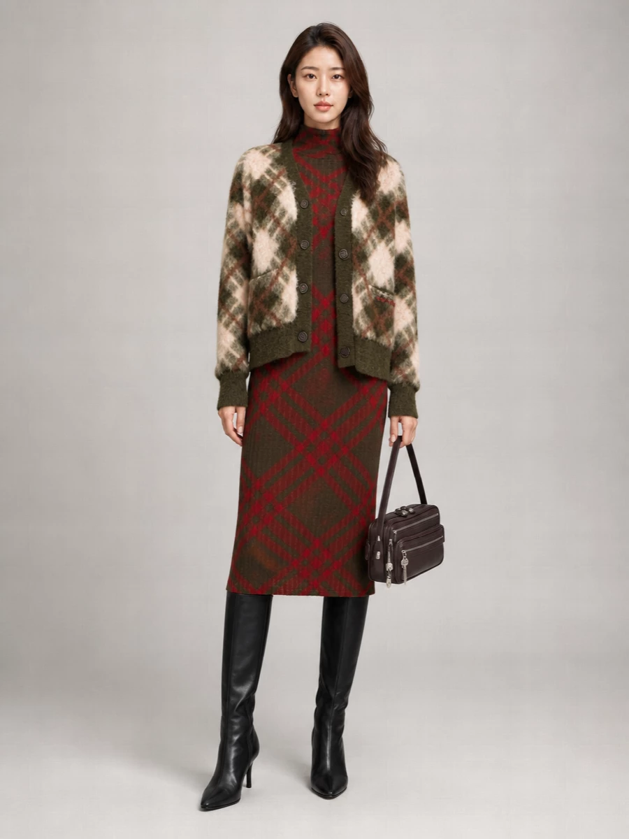Acne Studios mohair wool knit jacket