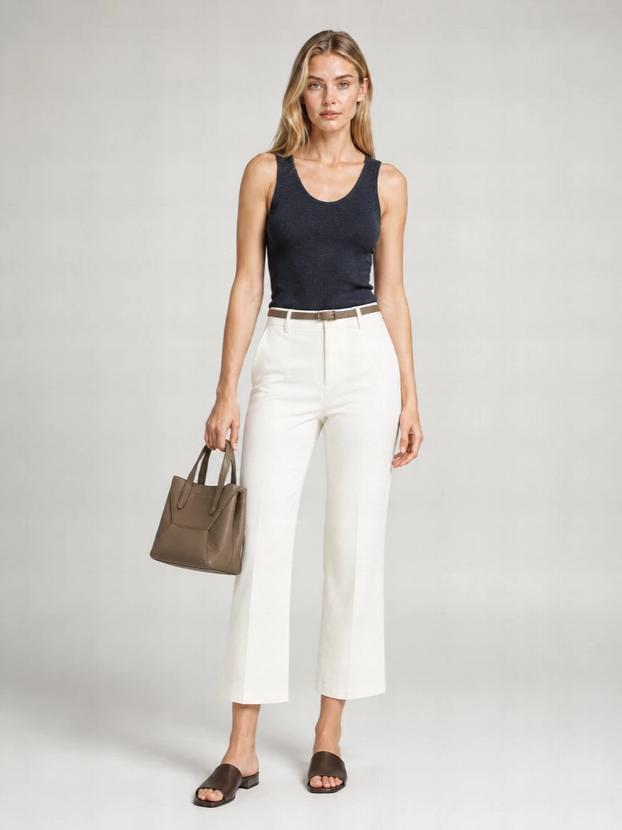 Brunello Cucinelli Ribbed Cashmere Tank Top