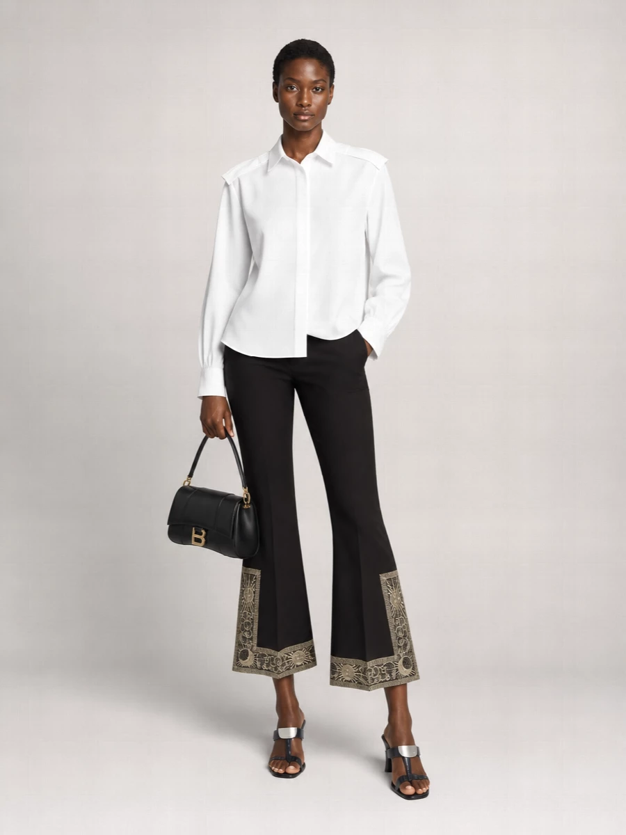 Burberry Flared Trousers