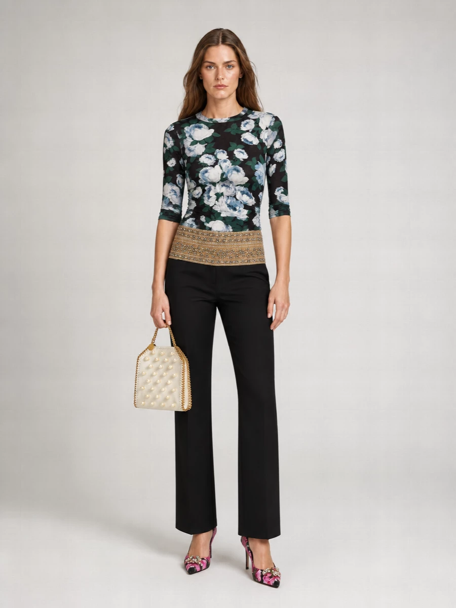 Dolce&Gabbana Floral-Print Pumps