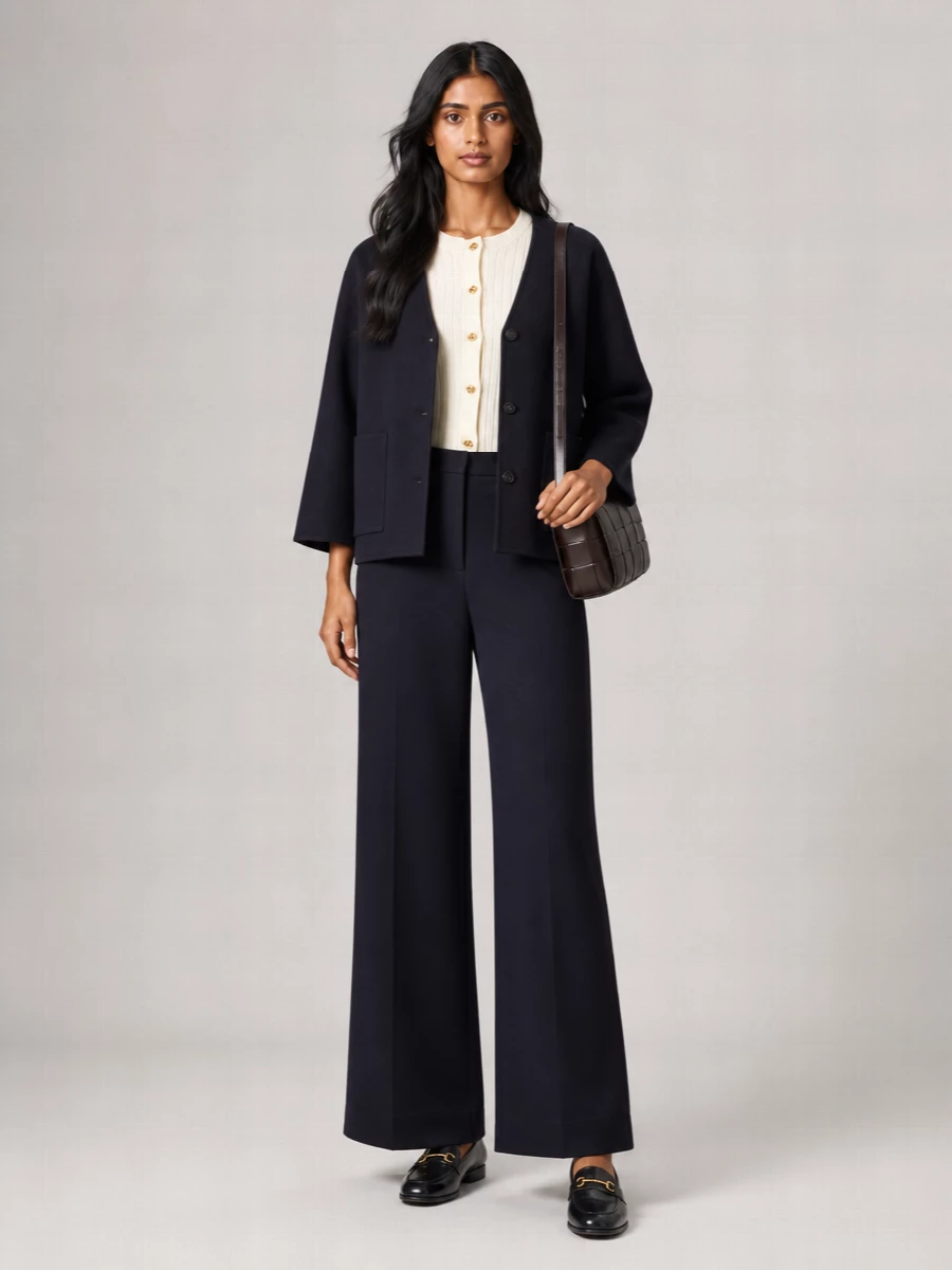 Bottega Veneta Cashmere Fitted Jacket