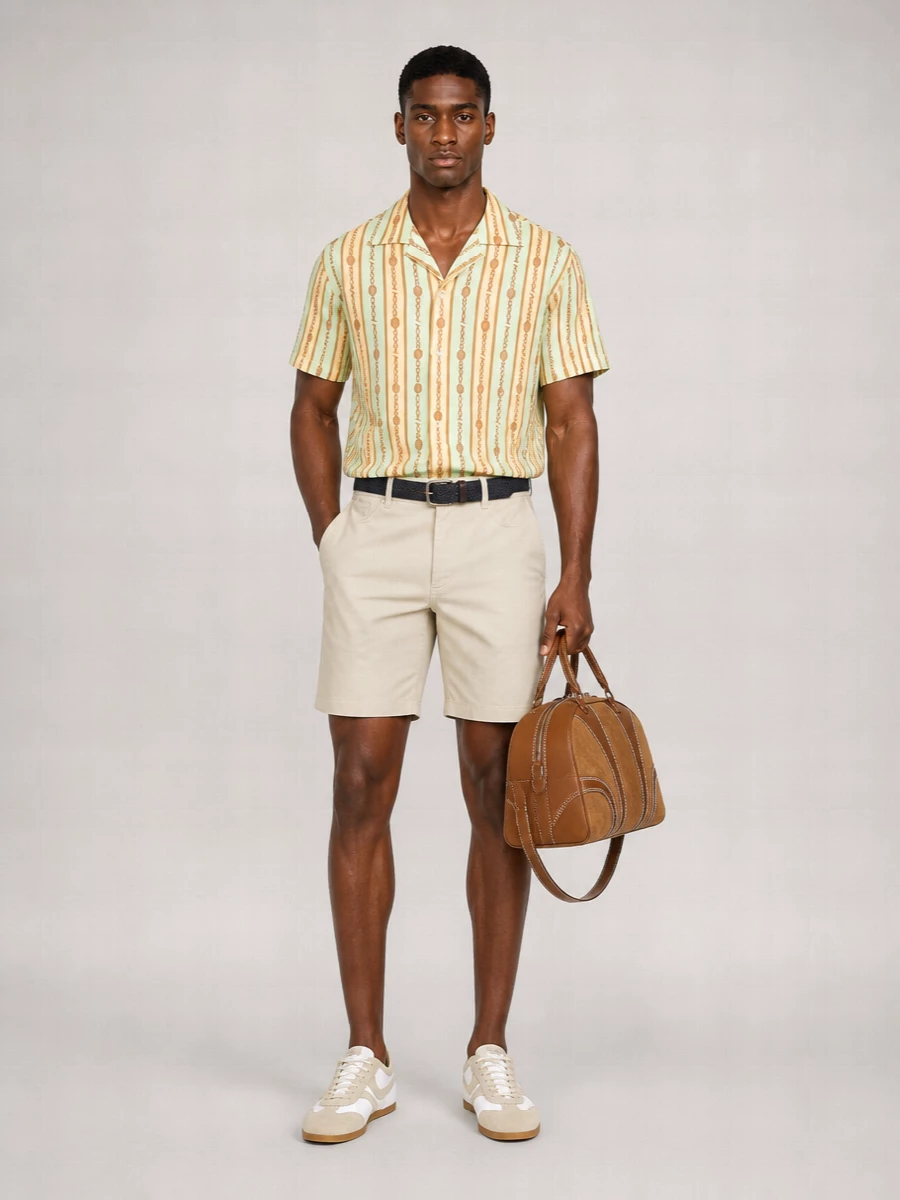 Drôle De Monsieur Baggy Chino Shorts