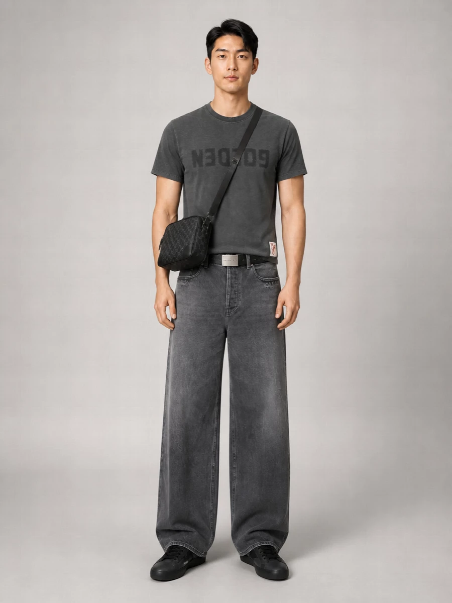 Golden Goose Denim Wide-Leg Jeans