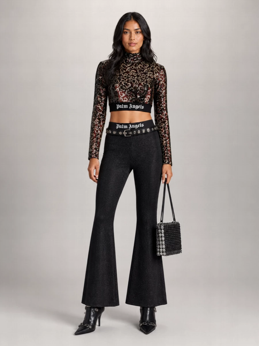 Palm Angels Flared Trousers