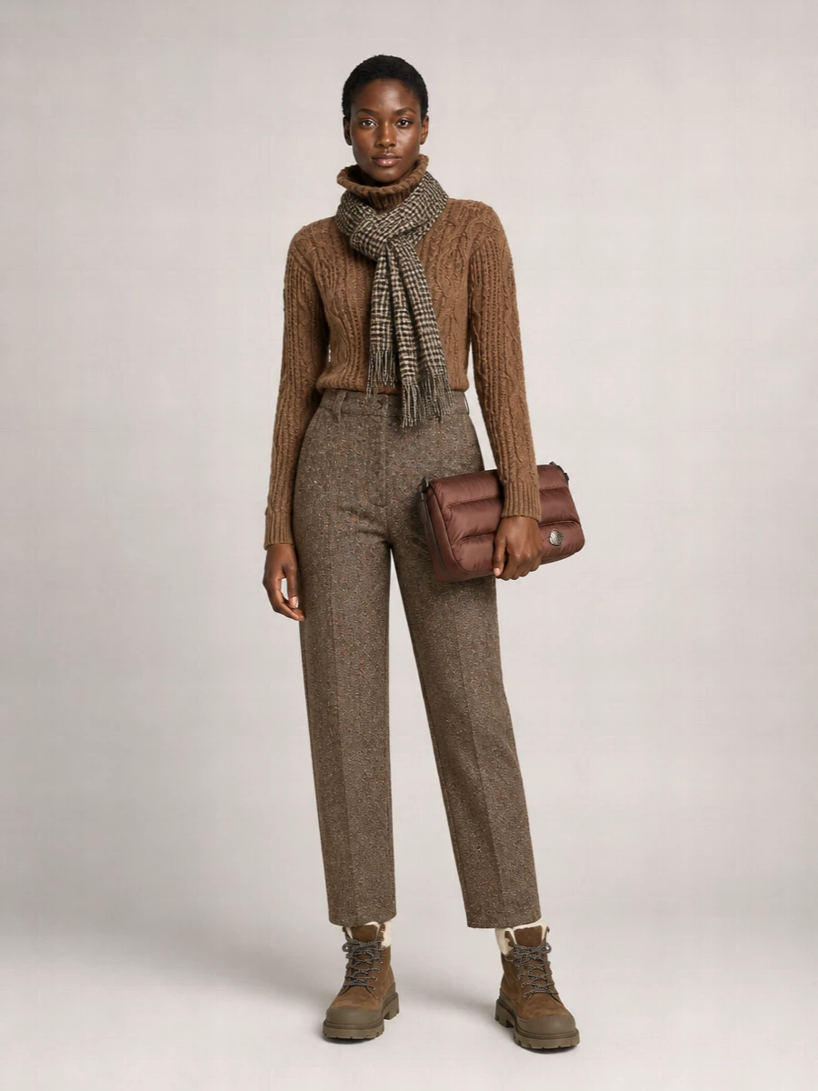 Moncler Grenoble Embroidered High-Rise Trousers