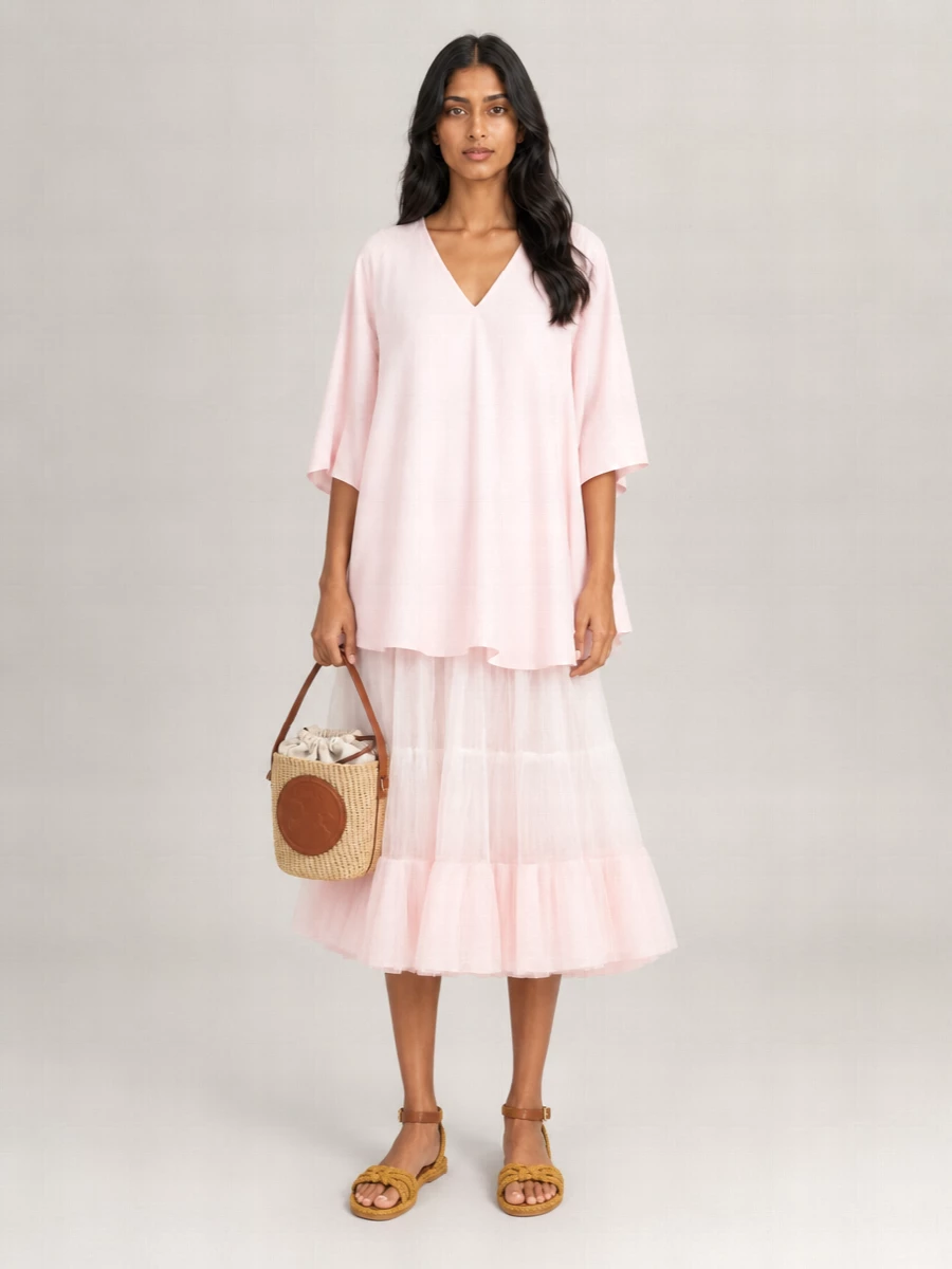 Chloé Sense Straw Bucket Bag