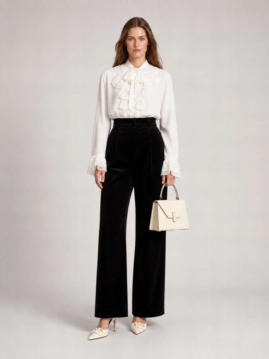 Ermanno Scervino Silk Blouse