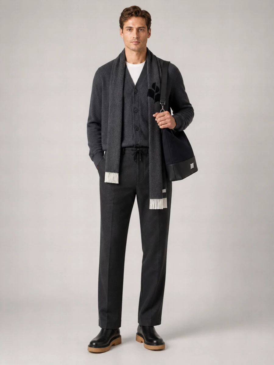 Isabel Marant V-Neck Cardigan Soft Texture Front Pockets