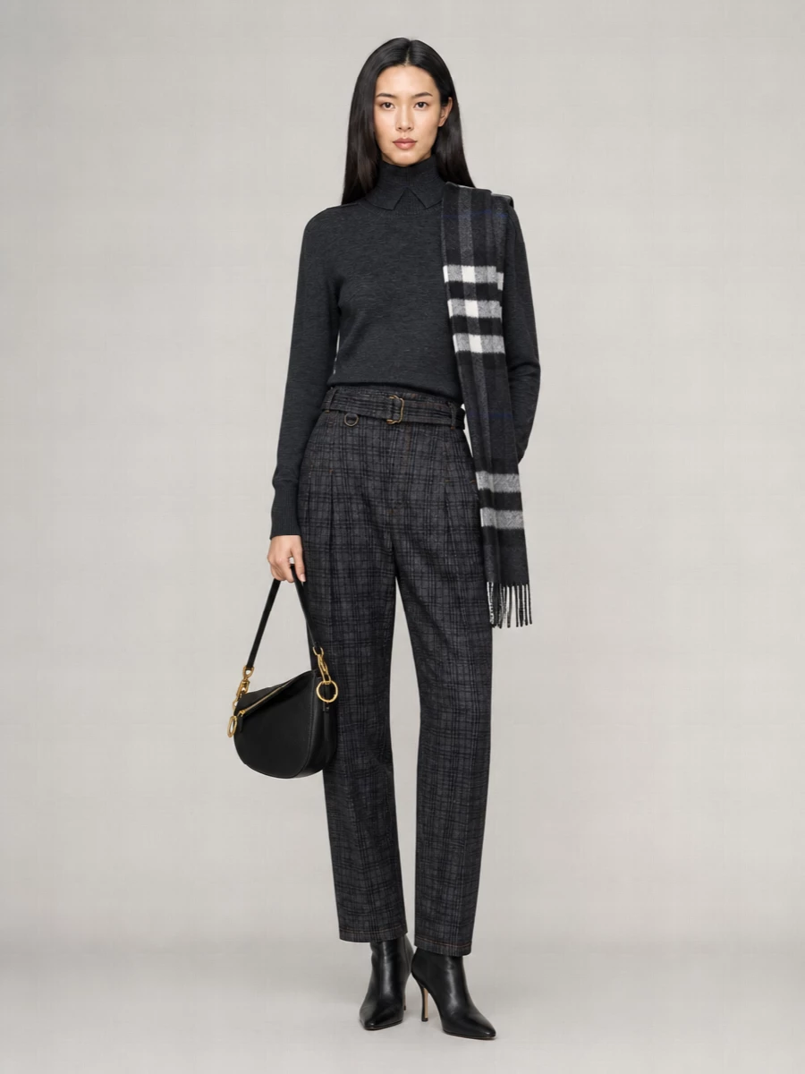 Burberry High-Neck Wool Jumper