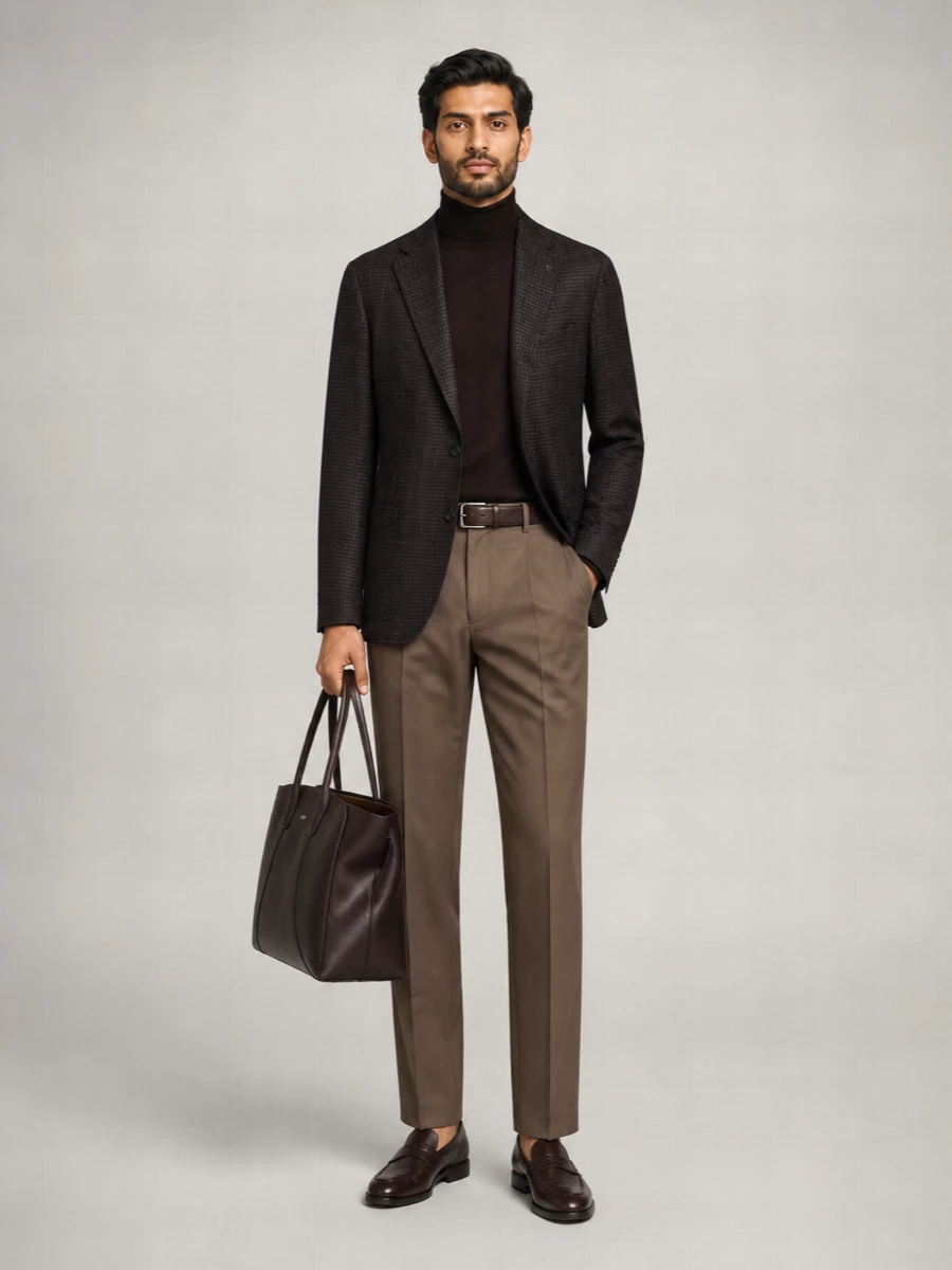 Zegna Leather Belt