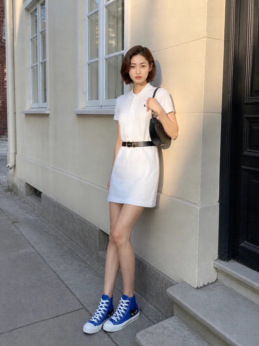 Polo ralph lauren dress comme des garcons sneakers