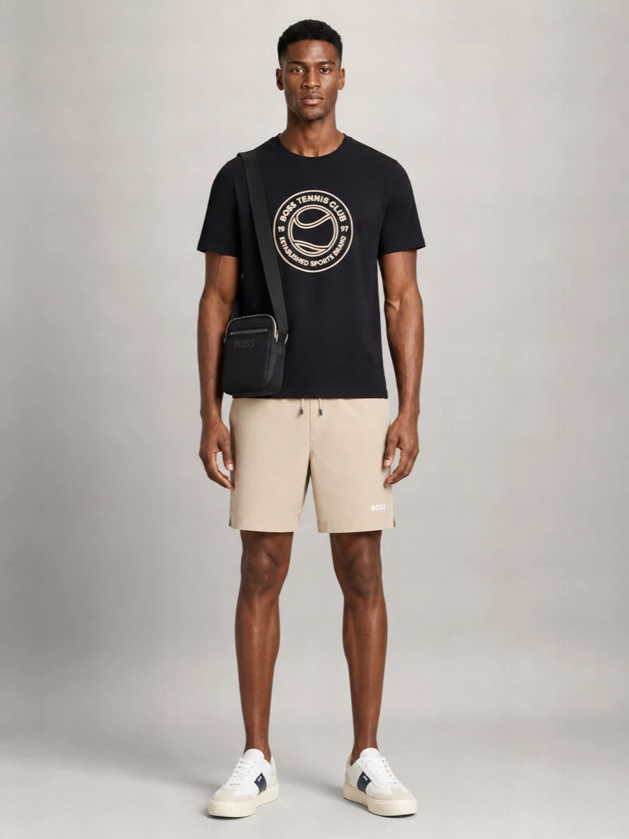 Boss Logo-Print T-Shirt