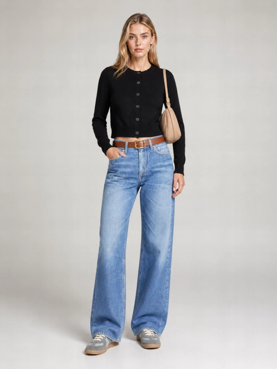 Our Legacy printed bootcut trousers