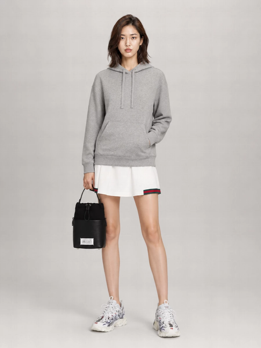 Maison Margiela 5Ac Small Leather Bucket Bag