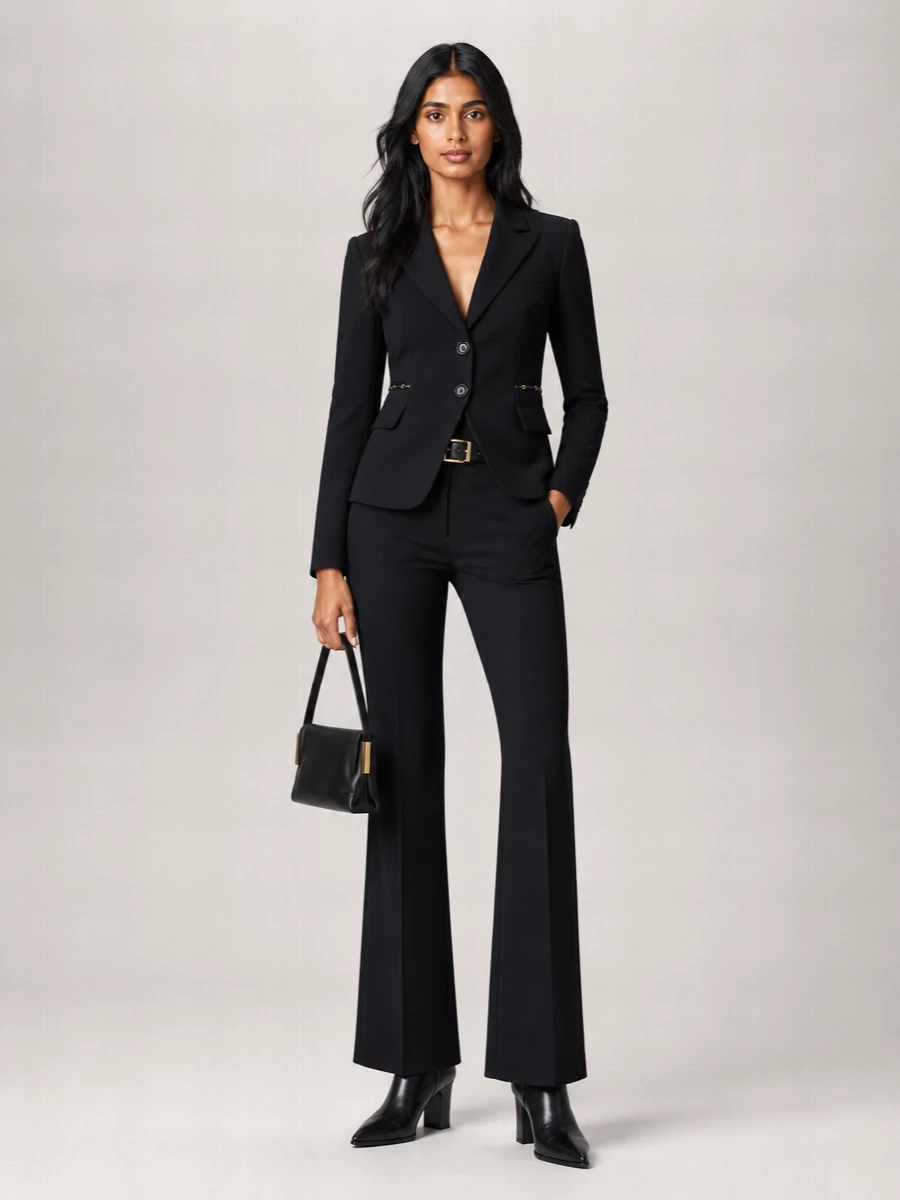Elisabetta Franchi high-rise flared trousers
