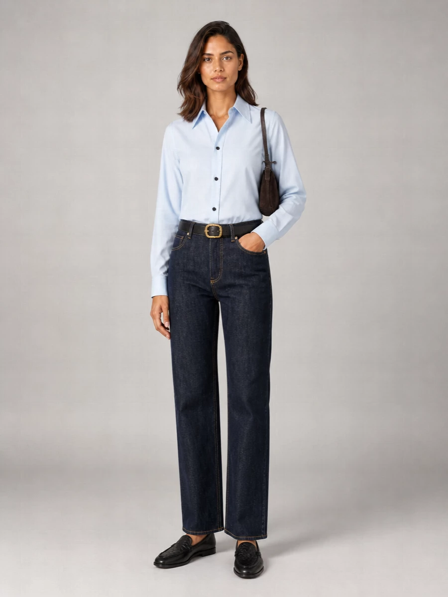 Bottega Veneta Straight-Leg Denim Jeans