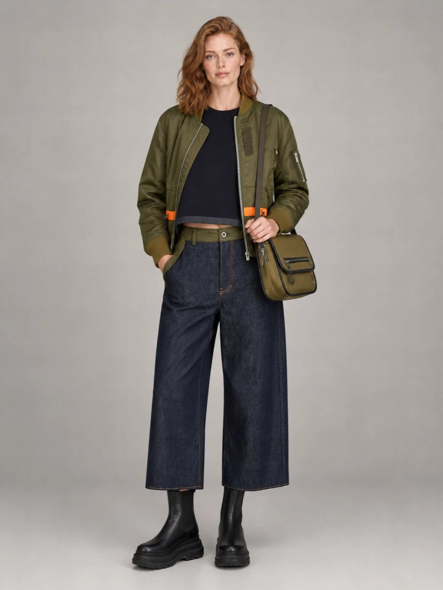Sacai Nylon Bomber Jacket