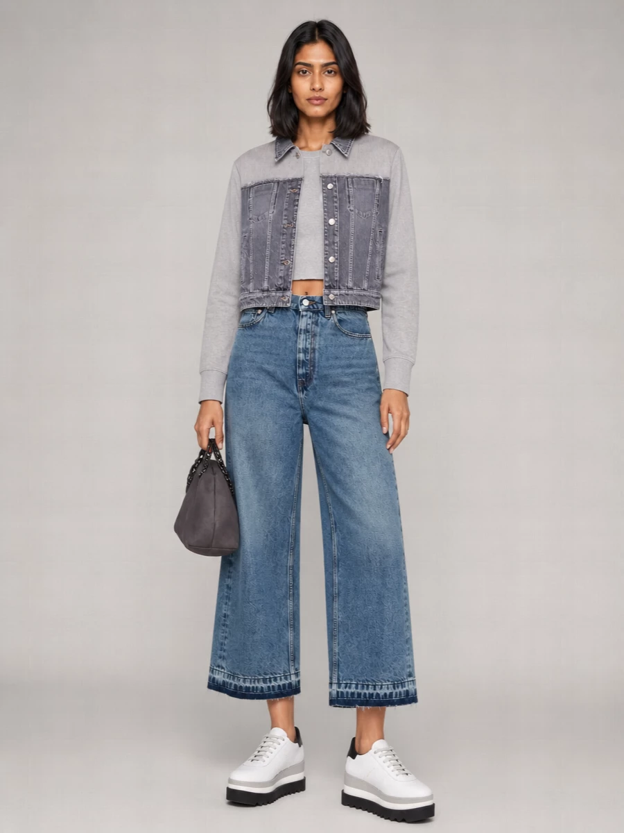 Stella Mccartney Falabella Vegan Shaggy Deer Shoulder Bag