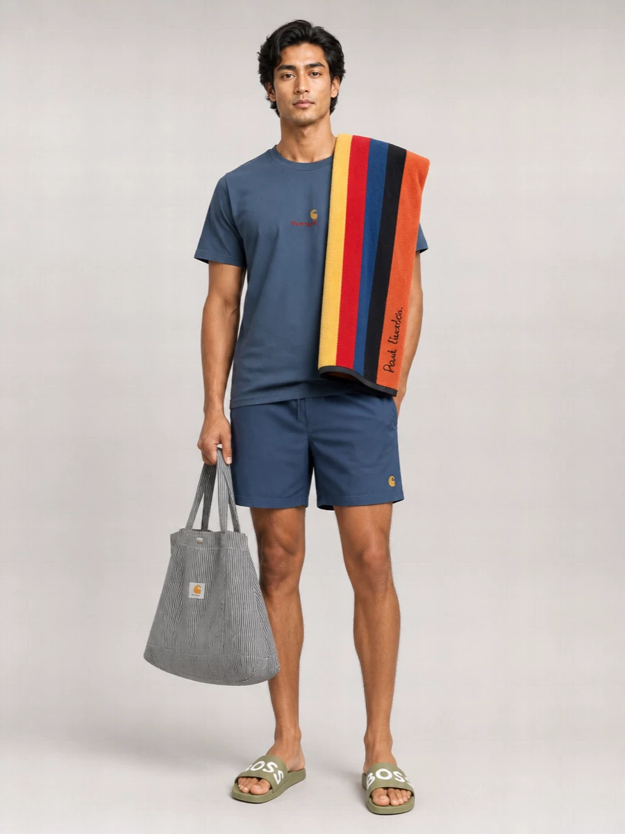 Carhartt Wip Elastic Waistband Swimwear Back Pocket