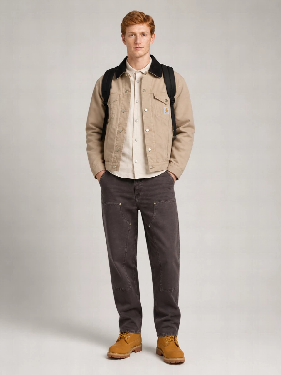 Carhartt Wip Canvas Single-Breasted Jacket