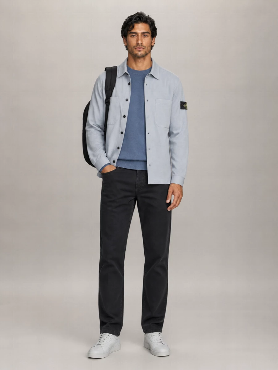 Stone Island Corduroy Shirt Jacket