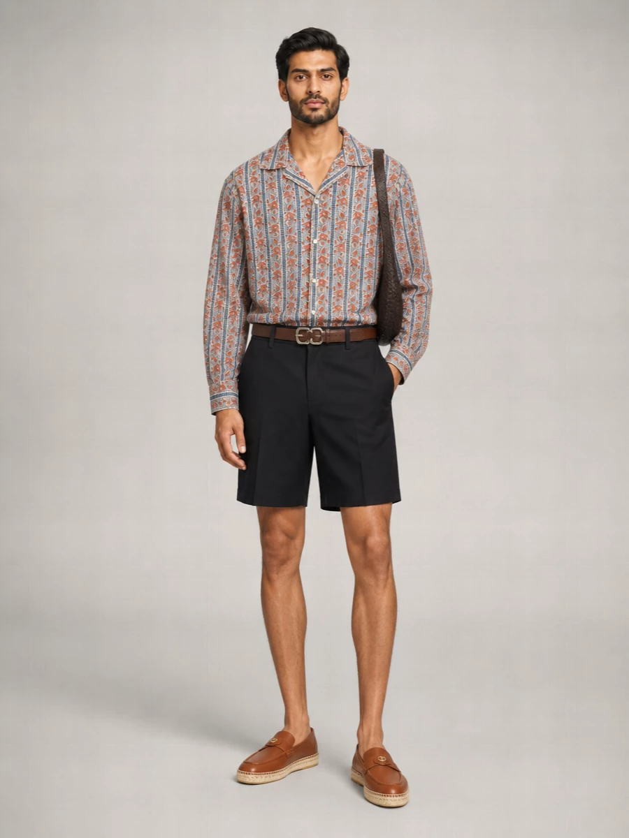 Valentino Garavani Cotton Printed Shirt