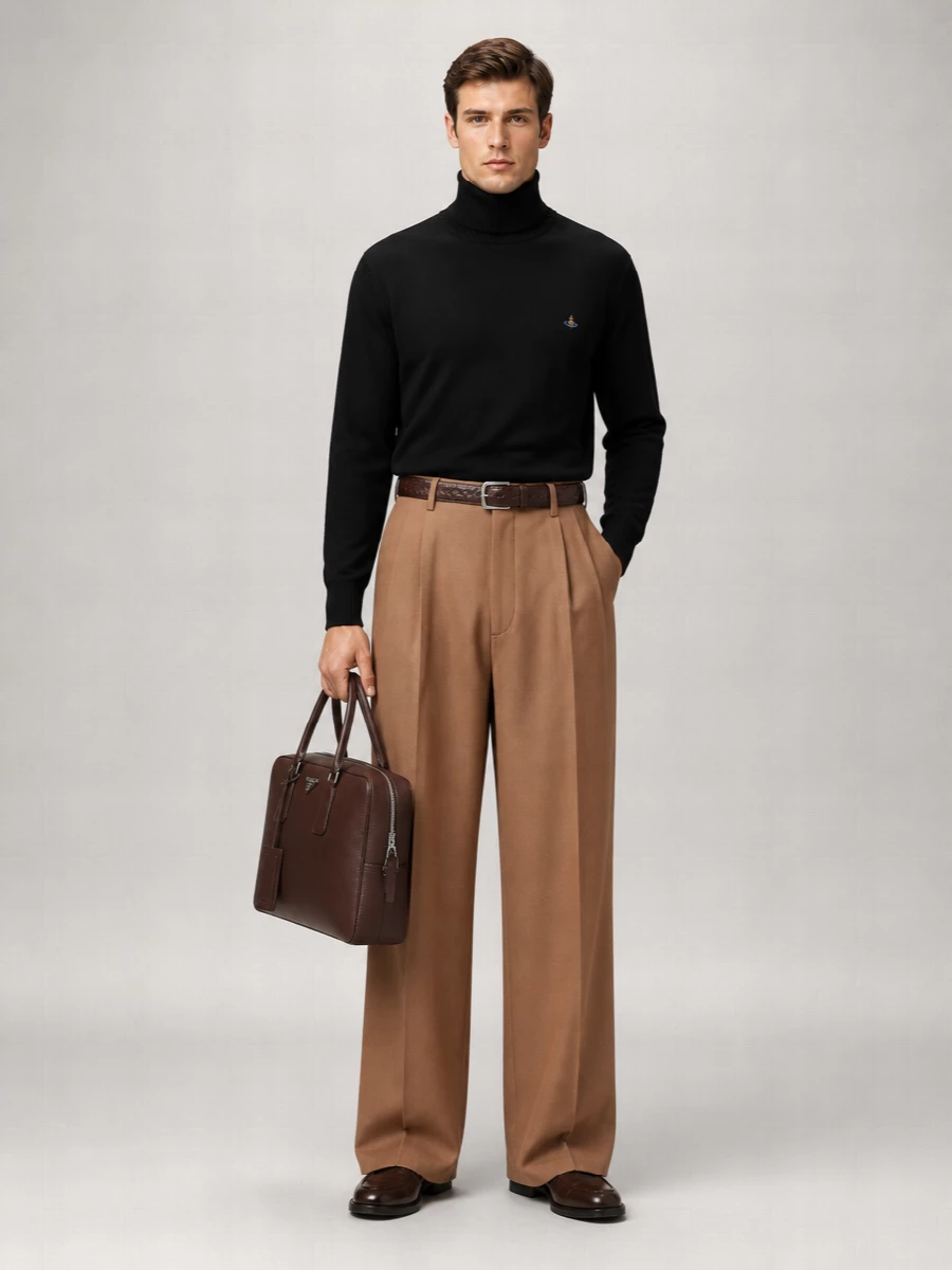 Vivienne Westwood virgin wool wide-leg trousers