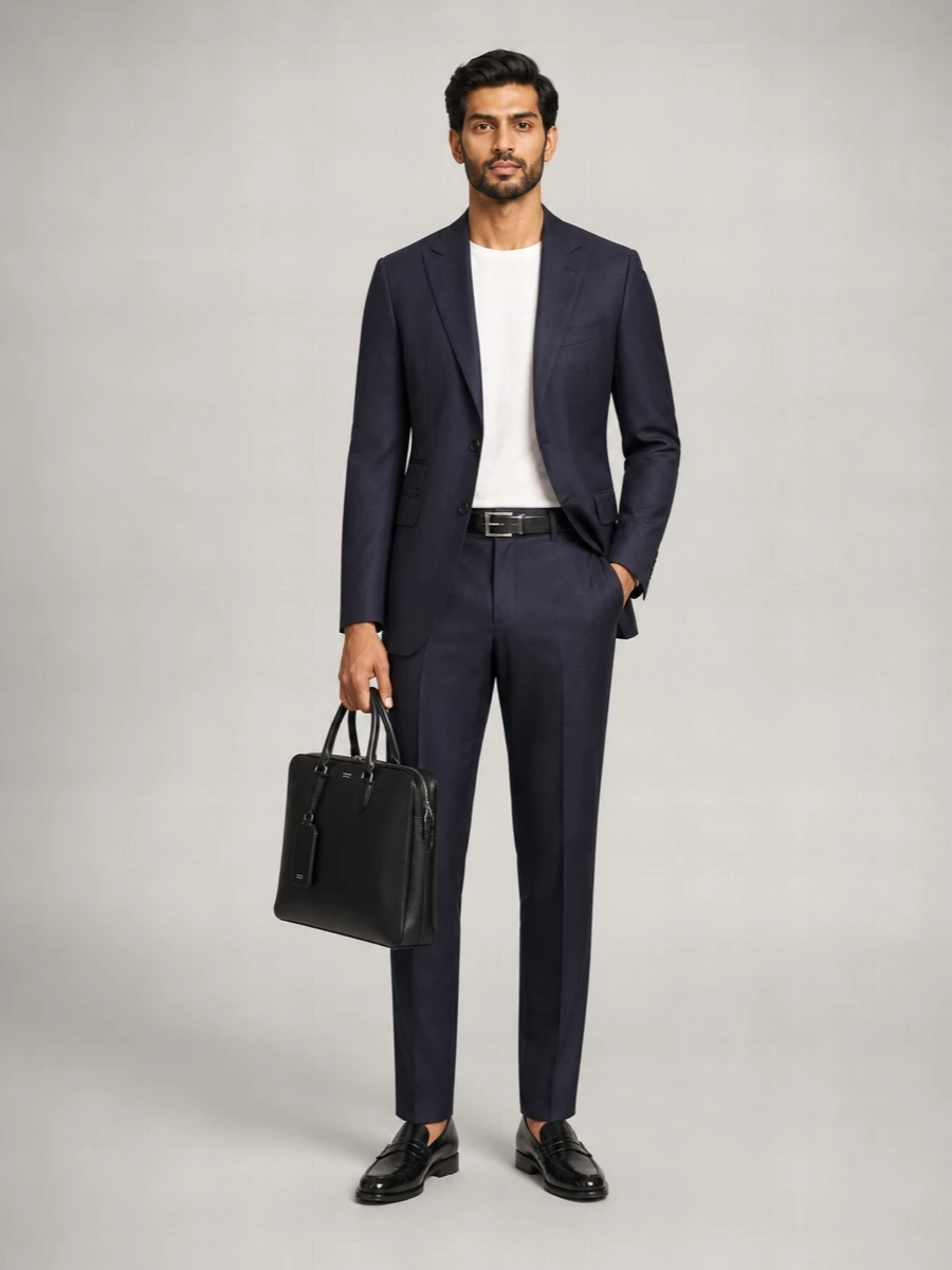Tom Ford Checked Single-Breasted Suit