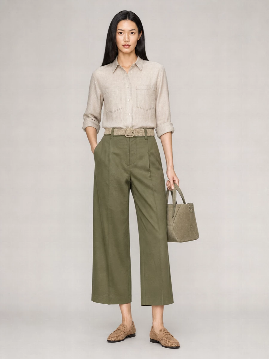 Brunello Cucinelli Cropped Trousers