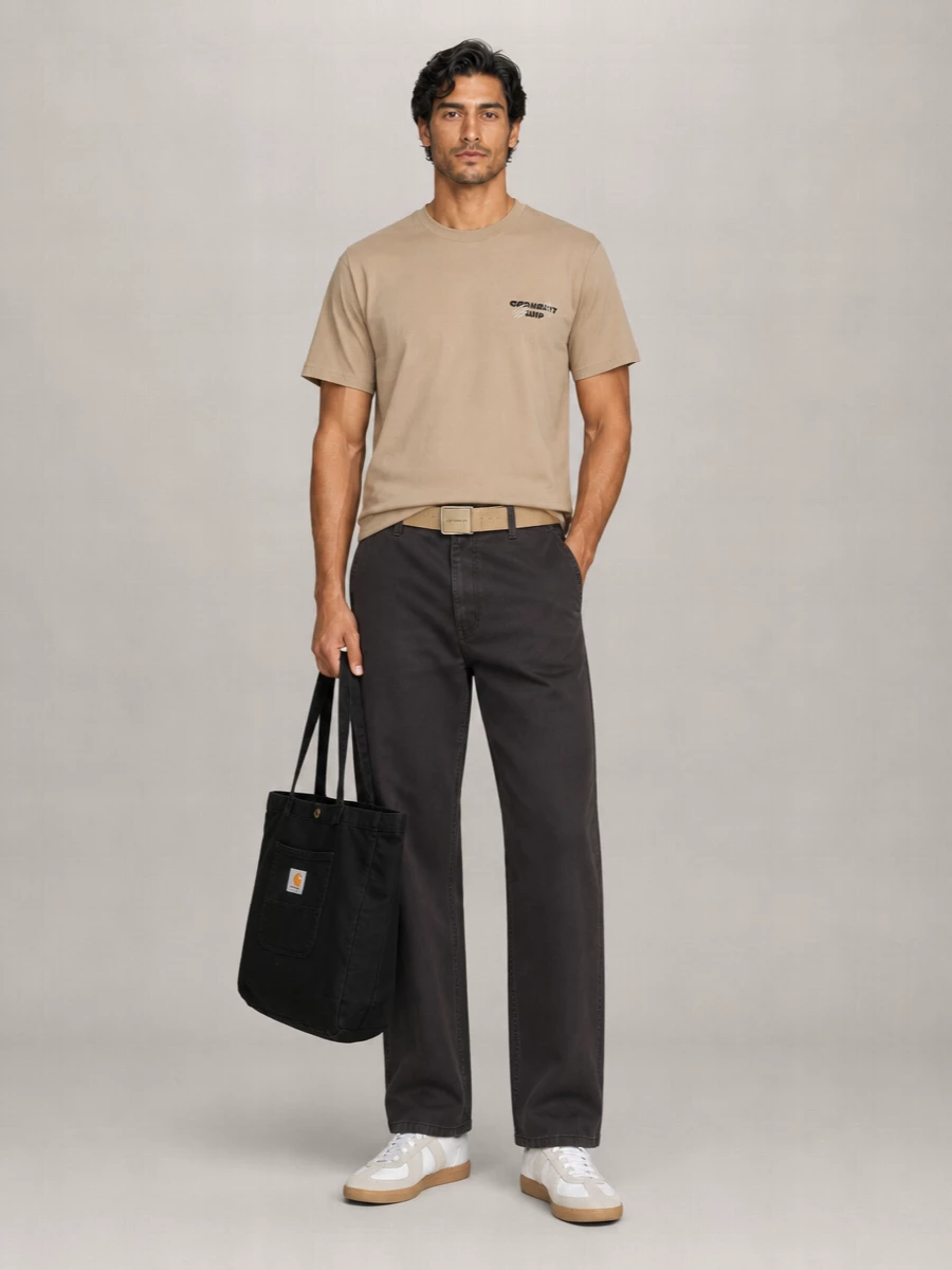 Carhartt Wip Organic Cotton Loose-Fit Printed Short-Sleeve T-Shirt