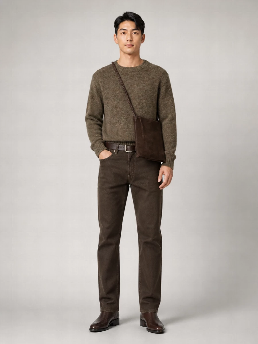 7 For All Mankind Denim Straight-Leg Jeans