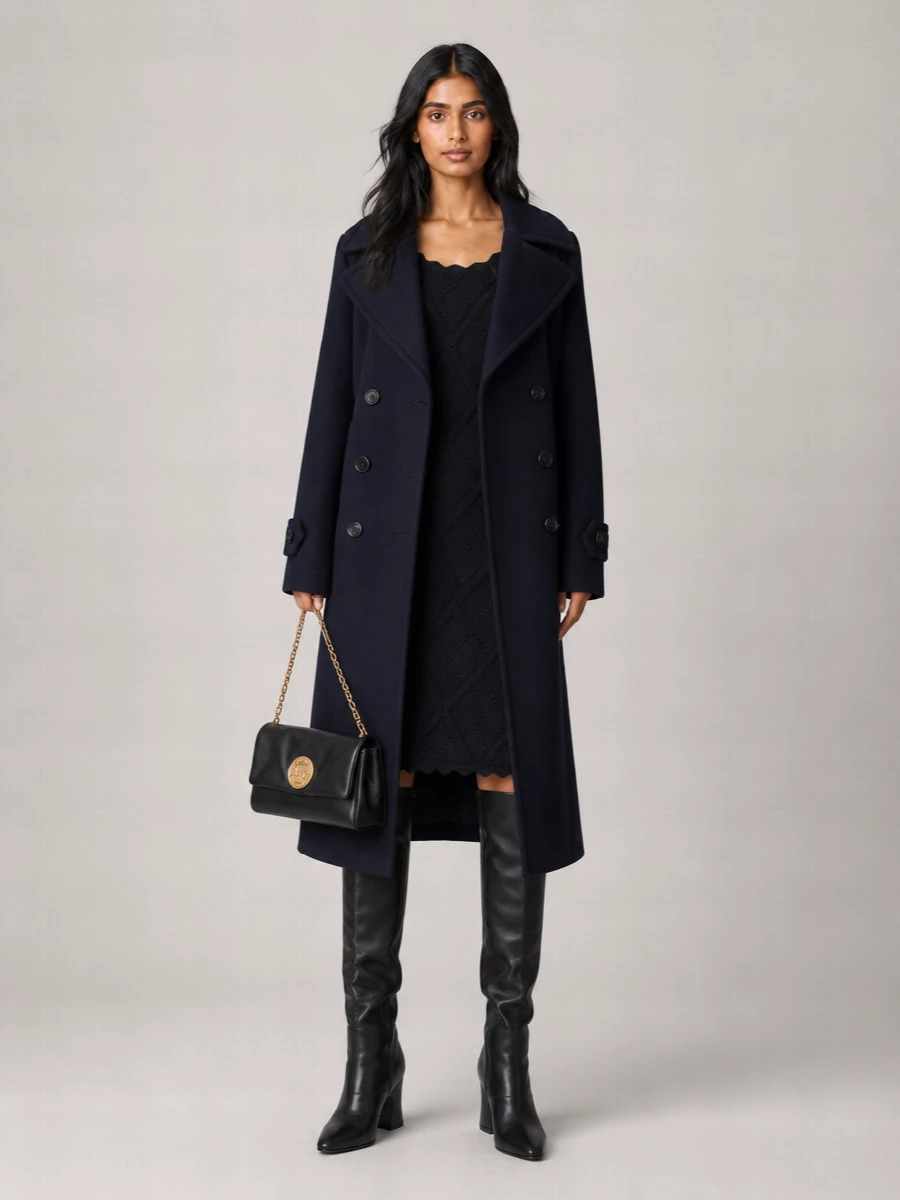 Chloé Double-Breasted Coat