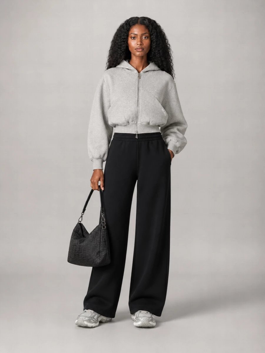 Fendi Lui Large Nylon Shoulder Bag