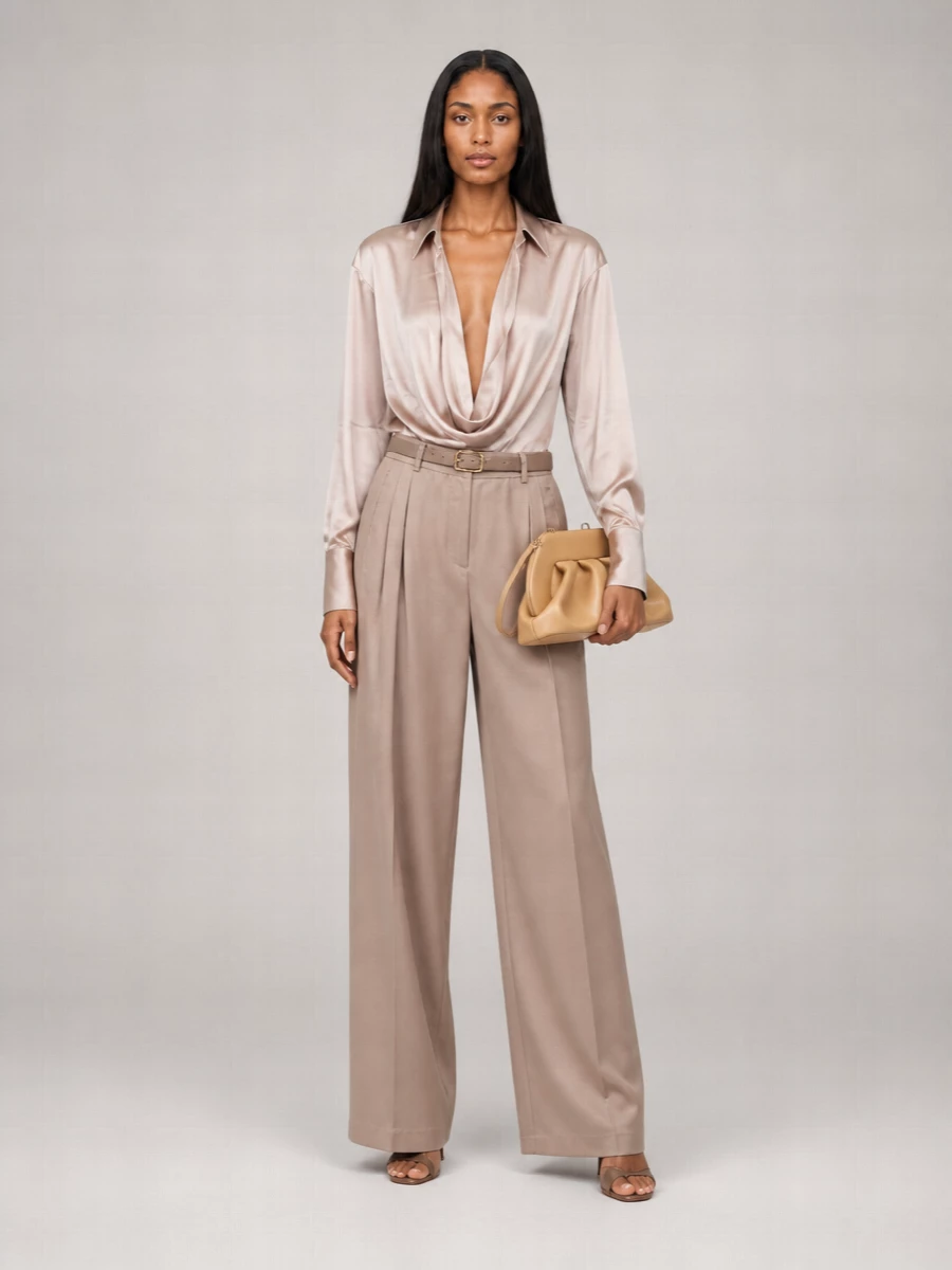 The Andamane Wide-Leg Trousers