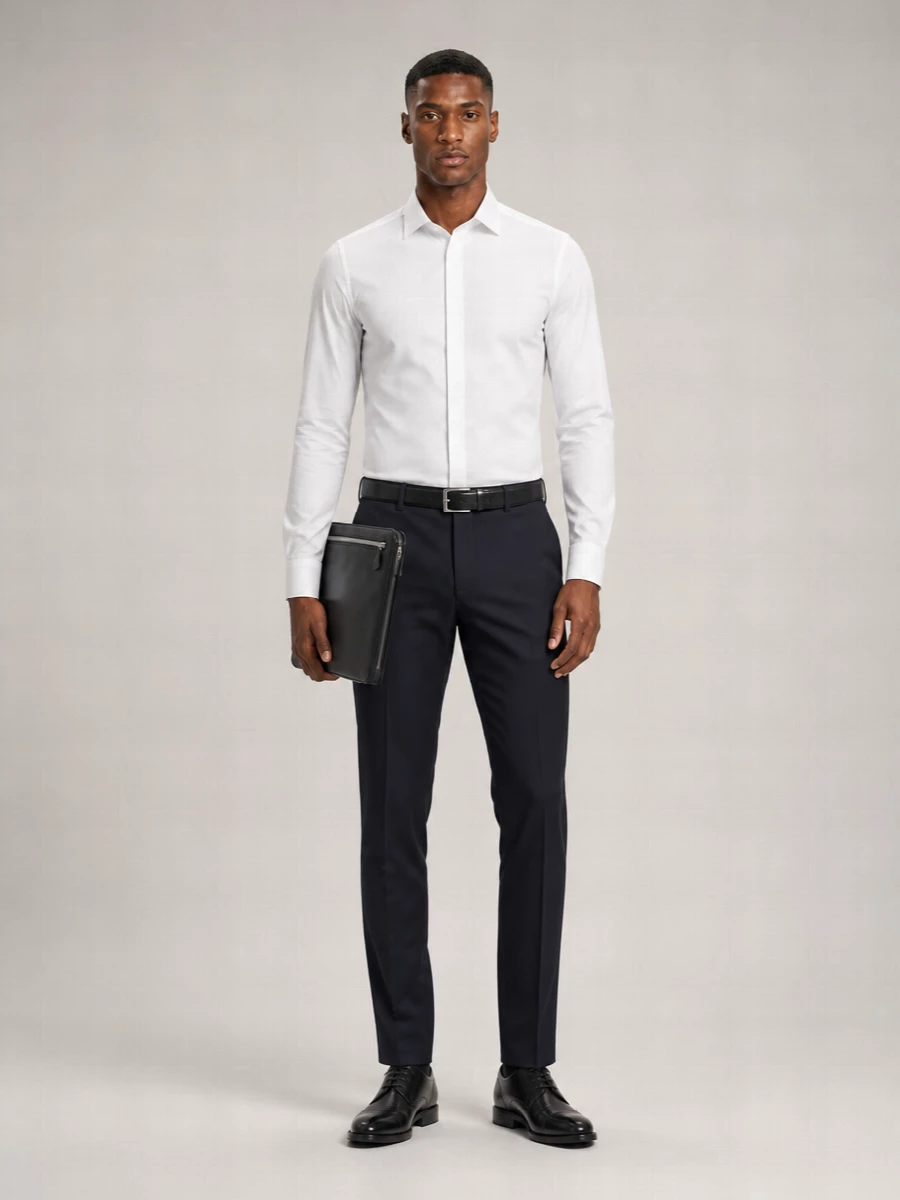 Boss Cotton Long Sleeve Shirt