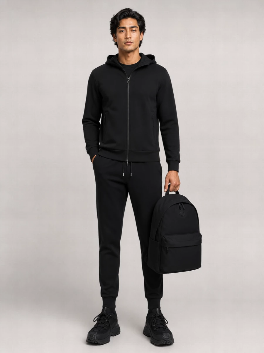 Moncler Cotton Hooded Sweatshirt