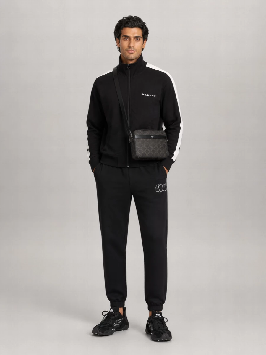 Balenciaga Corduroy Panel Low-Top Sneakers