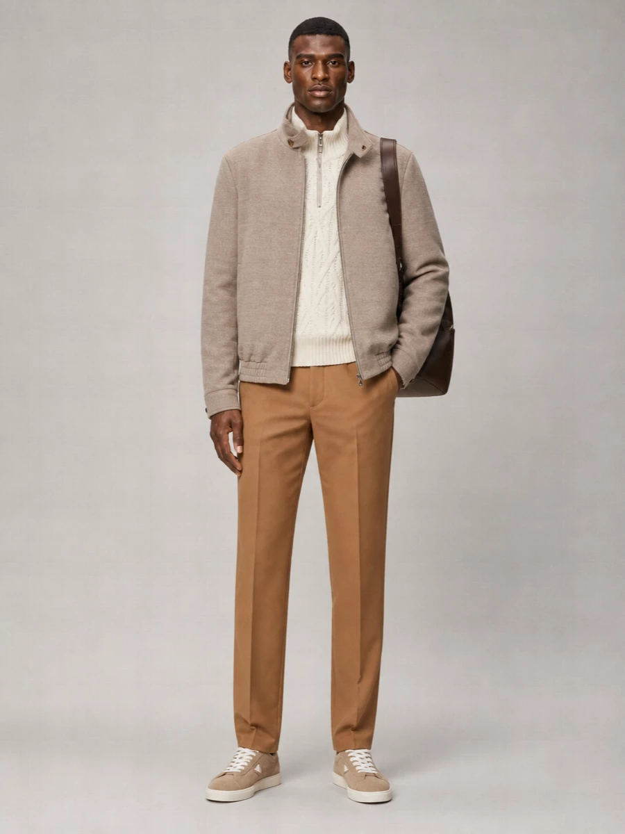 Prada Suede Paneled Low-Top Sneakers
